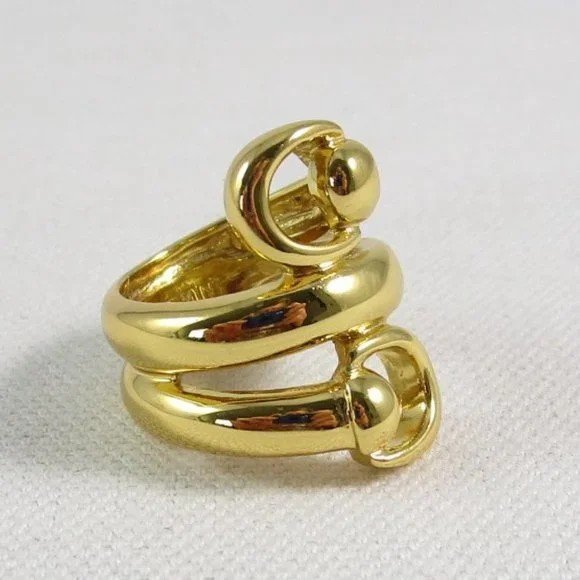 Jewelmint Jewelry New Jewelmint Gold Tone Fashion Ring Size